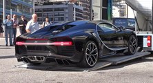 Livraison d'une Bugatti Chiron à Monaco