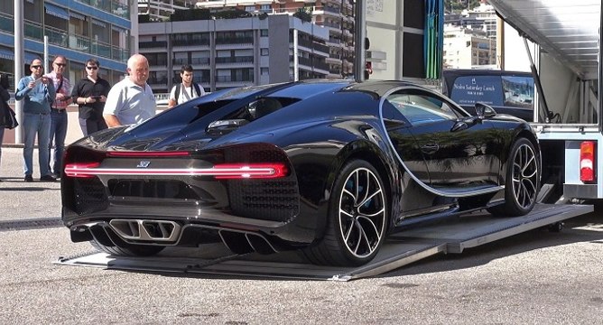 Livraison d'une Bugatti Chiron à Monaco