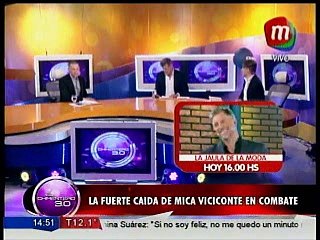 Fuertes caídas en televisión
