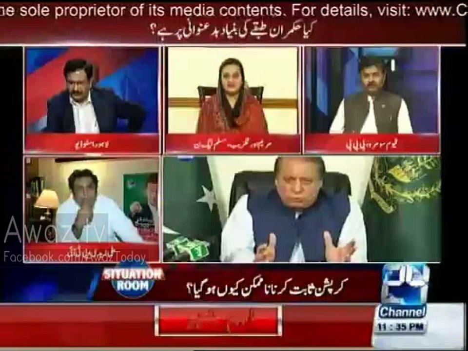 Main Supreme Court Par Attack Ki Video Chala Doon - Hot Debate Between Maryam Aurangzeb & Saeed Qazi