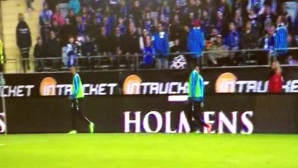 Tobias Sana throws a corner flag like a javelin at IFK fans, match abandoned
