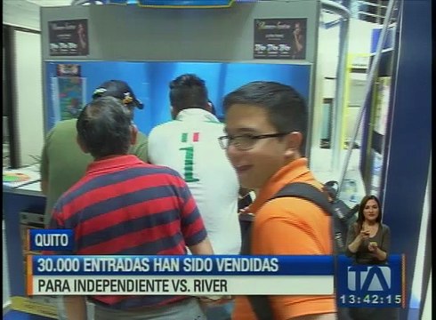 30 mil entradas para Independiente vs River Plate fueron vendidas