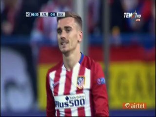 All Goals and Highlights [Half-Time] HD - Atlético Madrid 1-0 Bayern München