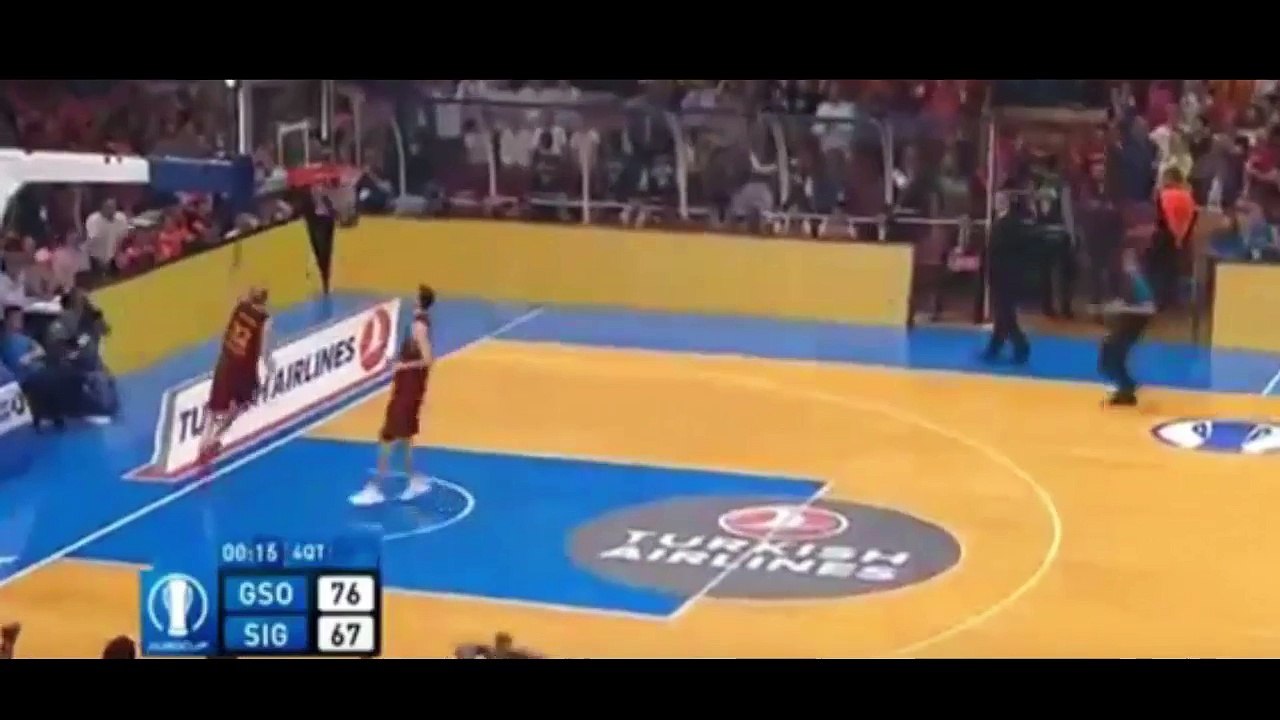 Galatasaray 78-67 Strasbourg - Galatasaray Eurocup  27-04-2016 HD