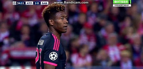 David Alaba Great shot ~ Atl vs Bay