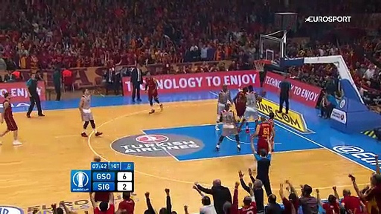 Galatasaray Odeabank - Strasbourg: 78-67 (Maç Özeti)