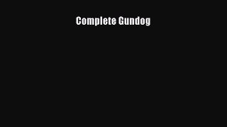 Download Complete Gundog PDF Free