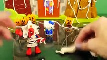 PLAY DOH Maison Hantée de Décoration Spiderman Congelés Olaf Peppa Pig Hello Kitty Halloween