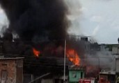 Incendio consumió 6 casas en Tosagua provincia de Manabí