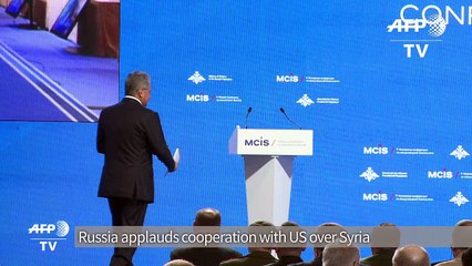 Russia applauds cooperation with US over Syria
