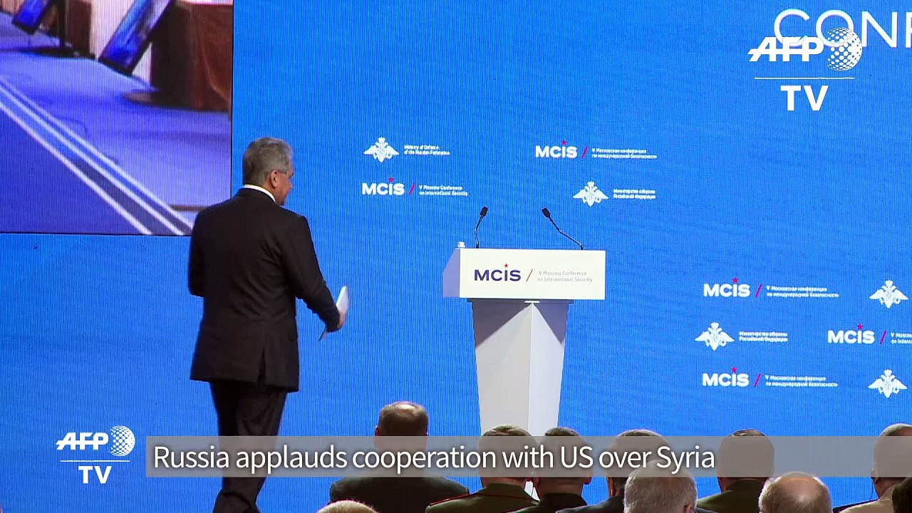 Russia applauds cooperation with US over Syria