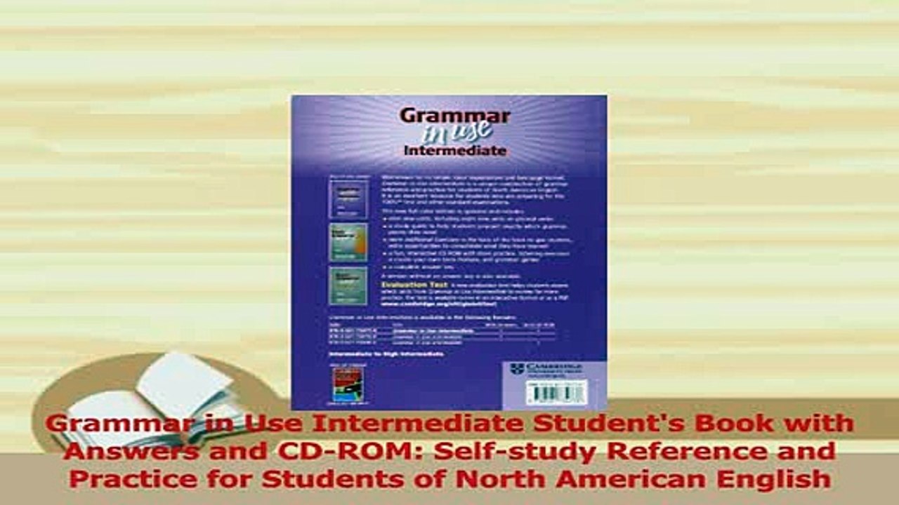 Read  Grammar in Use Intermediate Students Book with Answers and CDROM Selfstudy Reference Ebook Free