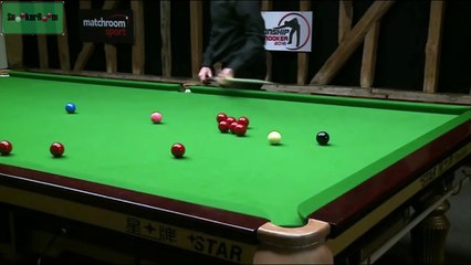 Ronnie OSullivan Drops His Cue v Judd Trump Final Championship League 2016 Final Group
