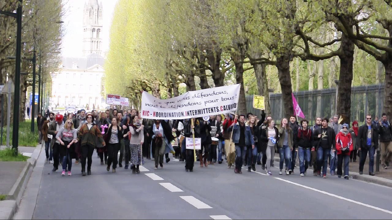 Manif à Caen contre la loi Travail le 28 avril 2016