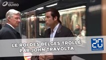 Le roi des Belges trollé par John Travolta