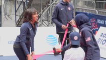 Michelle Obama kicks off countdown to Rio Olympics