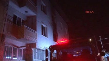 İzmir-Elektrikli Isıtıcıdan Yangın Çıktı: 1 Ölü