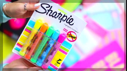 De regreso A la Escuela Suministros Llevar + DIY materiales de la Escuela! Alisha Marie | HD