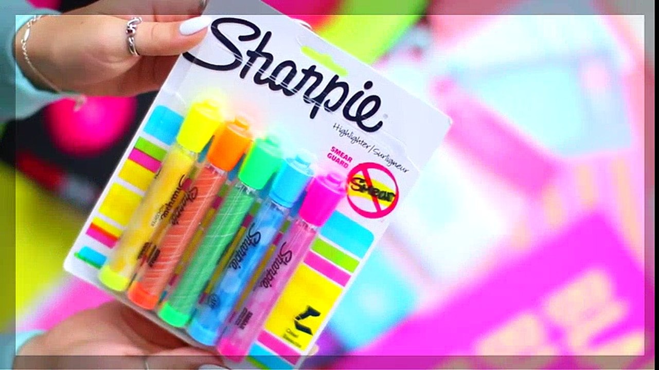 De regreso A la Escuela Suministros Llevar + DIY materiales de la Escuela! Alisha Marie | HD