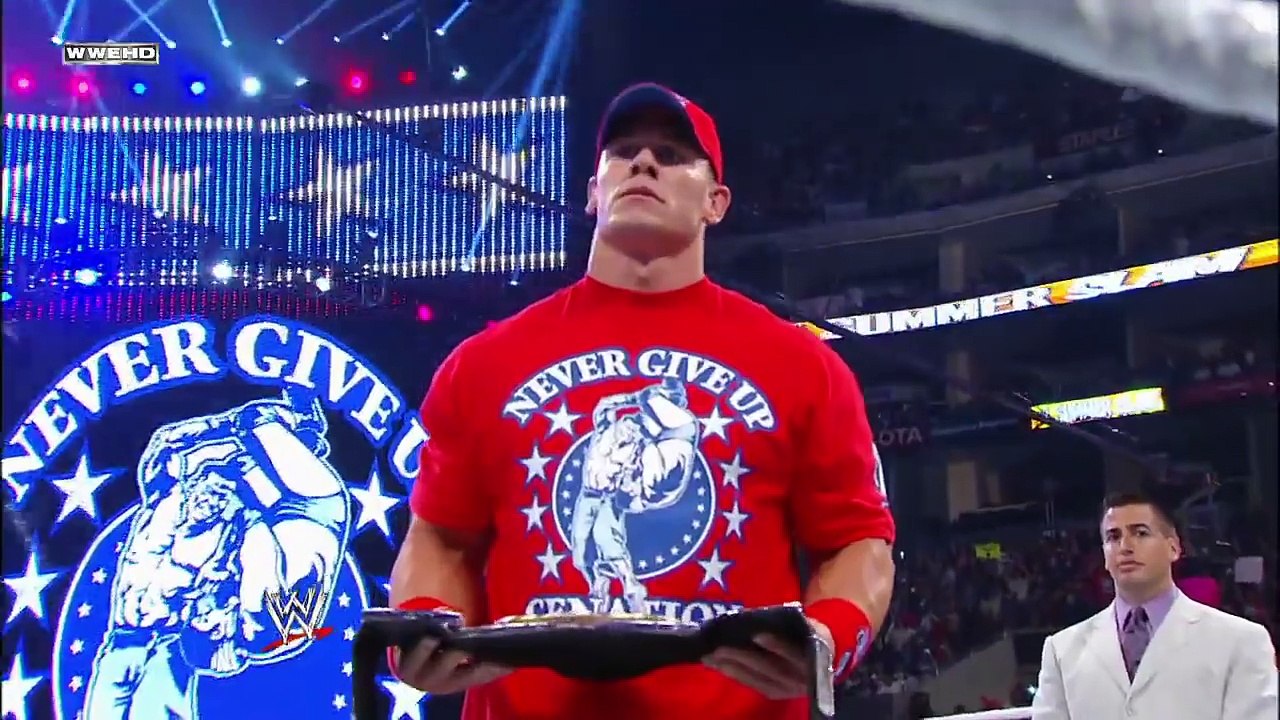 SummerSlam 2011  John Cena vs. CM Punk