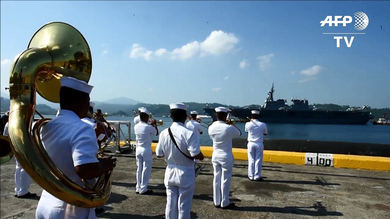Japan warship visits Philippines as China sea r...