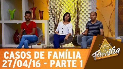 Ovelha negra? Eu sou é a ovelha rosa da família! - 27.04.16 - Parte 1