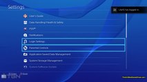 How To Delete User PS4 Menu Interface Tips & Tricks