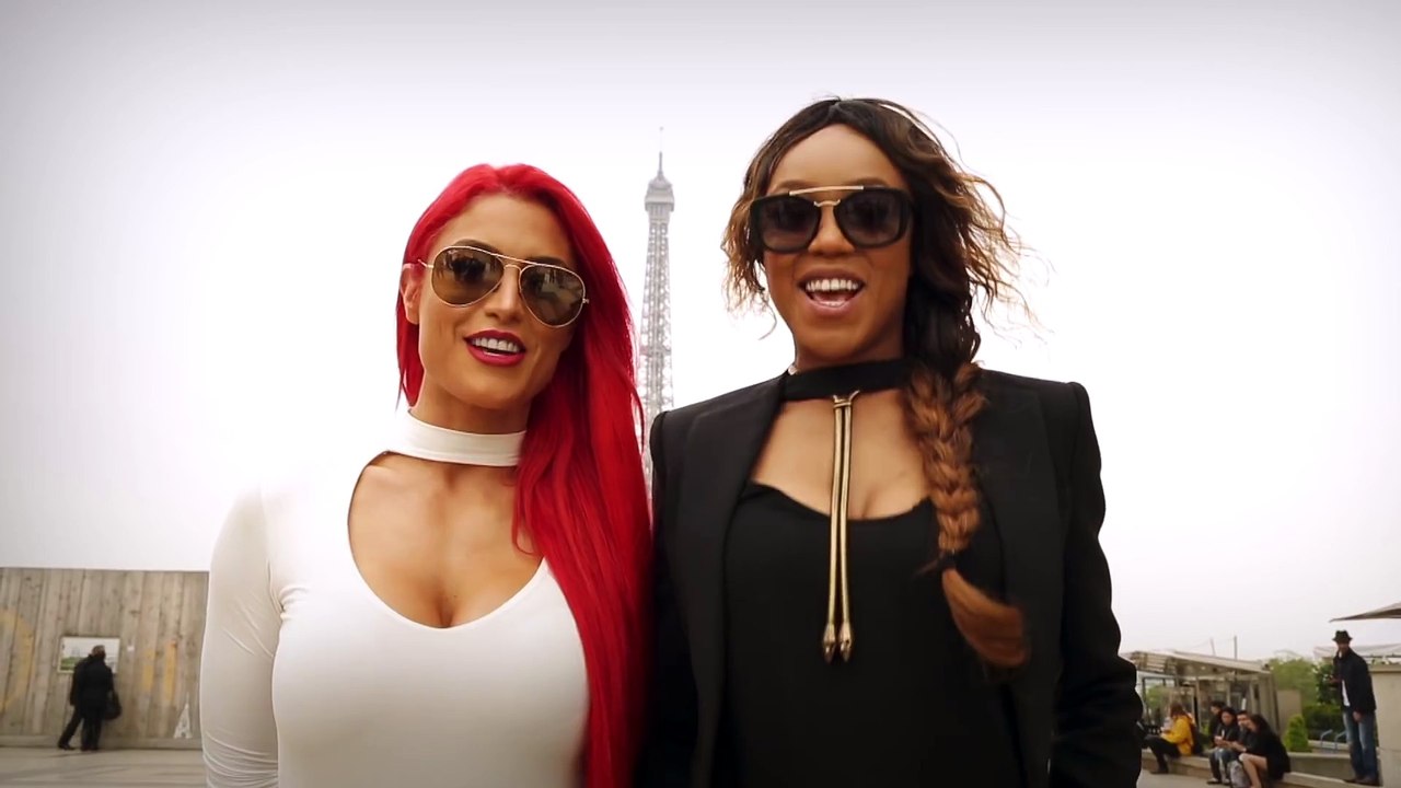 A Day in Paris with Alicia and Eva Marie
