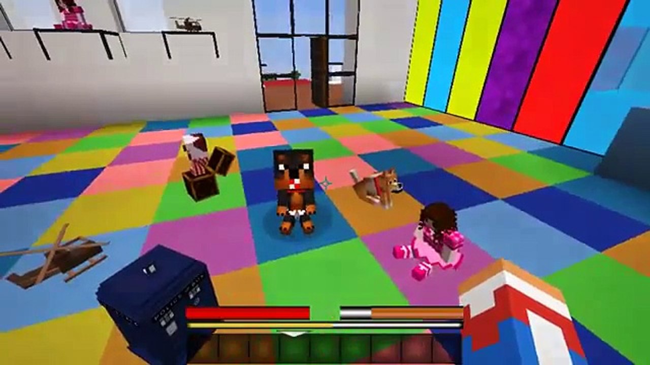 Little donny BABY LEAH'S FIRST SCHOOL DAY!!! - Minecraft - Little Donny Adventures.