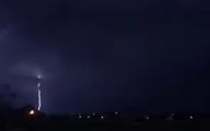 Lightning Strikes Seen Over North Texas