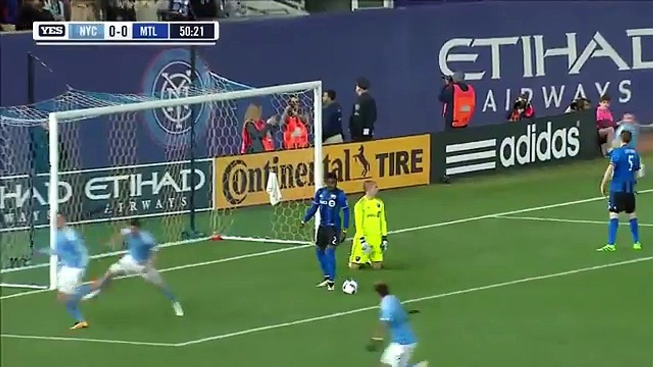 RJ Allen Goal HD - New York City FC 1-0 Montreal Impact - 27-04-2016 MLS
