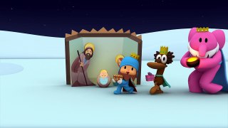 Pocoyo and his friends join the Three Wise Men