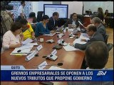 Gremios de industriales rechazan la propuesta gubernamental de crear nuevos impuestos