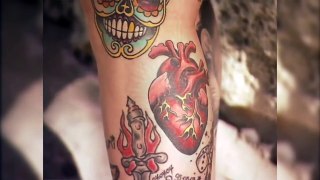 Kat Von Ds Leg Tattoos