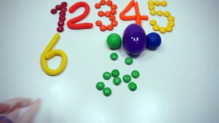 Learn Numbers With Play Dough Color Candy Fun and Creatives For Kids