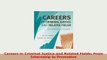 Download  Careers in Criminal Justice and Related Fields From Internship to Promotion PDF Full Ebook