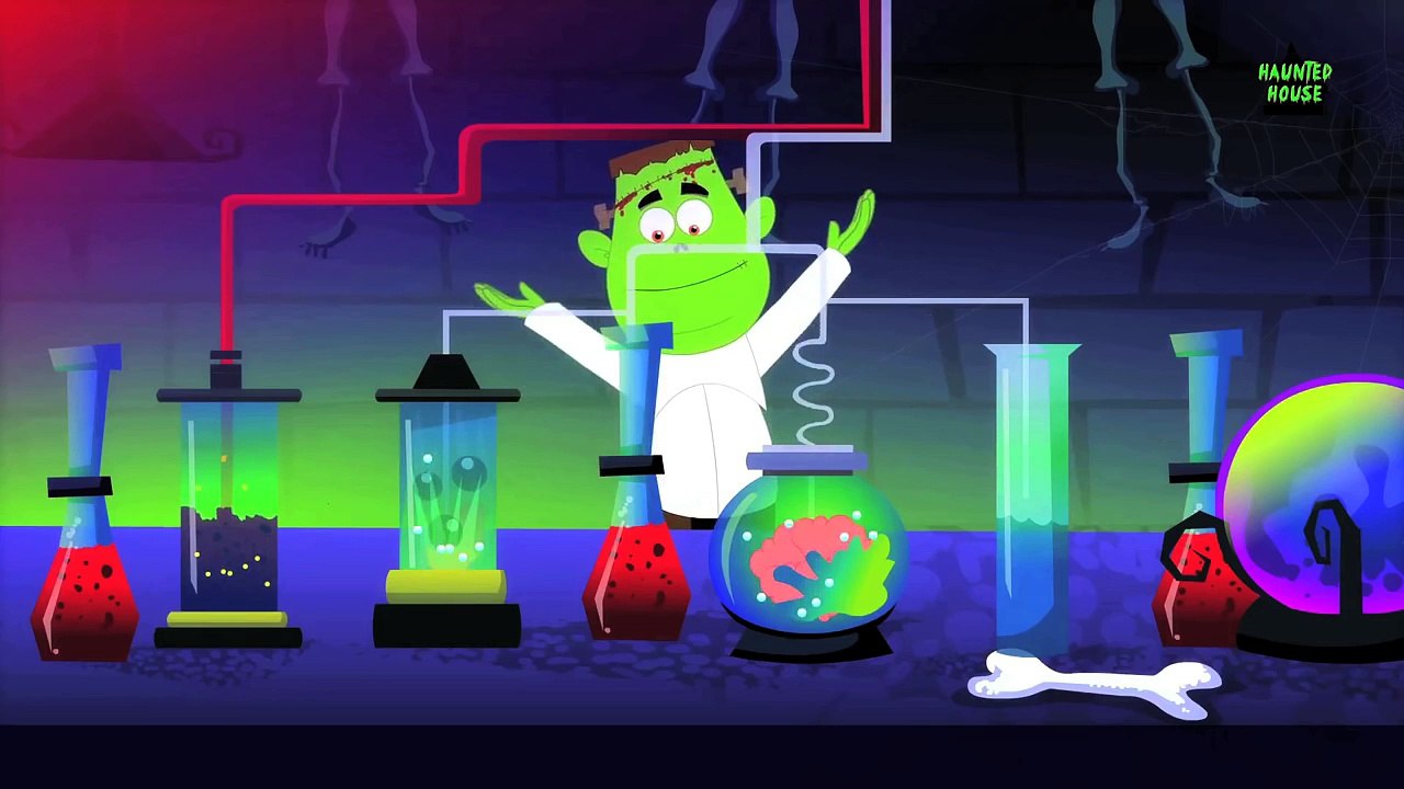 Monsters Party Song | Original Nursery Rhymes From Haunted House | Songs For Kids And Baby