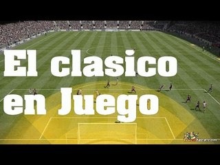 FIFA 14 - Gameplay Comentado en Español - El clásico en juego