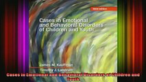 READ book  Cases in Emotional and Behavioral Disorders of Children and Youth Full EBook