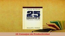 PDF  25 Consejos de Productividad Download Full Ebook