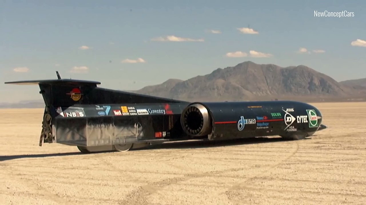 Thrust SSC vs Bugatti Veyron