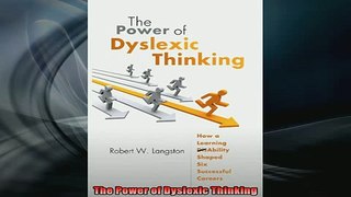 READ book  The Power of Dyslexic Thinking Full Free