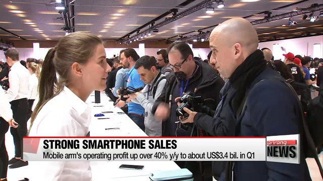 Samsung Electronics' net profit jumps nearly 14% on-year