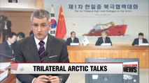 S. Korea, Japan, China hold first high-level talks on Arctic affairs in Seoul
