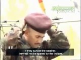 Alpha Bravo Charlie Siachen View - Indian Soldier Salutes Capt Kashif