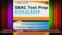 Free Full PDF Downlaod  SBAC Test Prep Grade 6 English Language Arts Literacy ELA Common Core Practice Book and Full Free