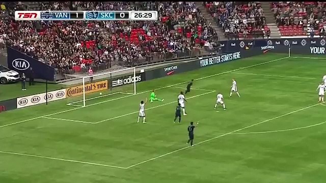 Diego Rubio Goal HD - Vancouver Whitecaps FC 1-1 Sporting Kansas City - 27-04-2016 MLS