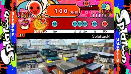 太鼓さん次郎　Splattack!(Splatoon(スプラトゥーン)) 創作譜面