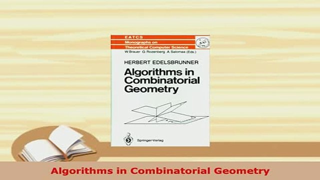 PDF Algorithms in Combinatorial Geometry EBook