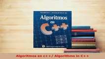 Download  Algoritmos en c Algorithms in C Free Books